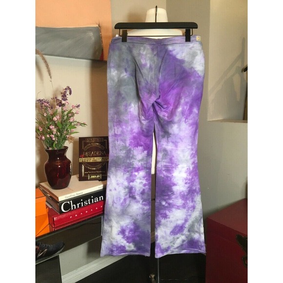 he People of the Labyrinths Tie Dye Purple Sweatpants - Picture 7 of 12
